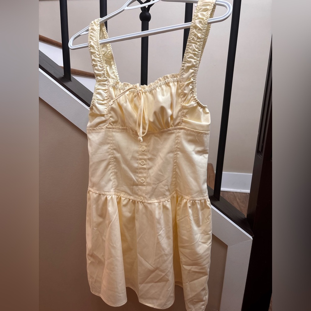 NWT Butter Yellow mini dress